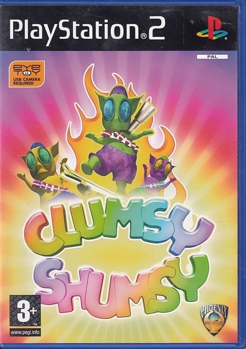 Clumsy Shumsy - PS2 (B Grade) (Genbrug)